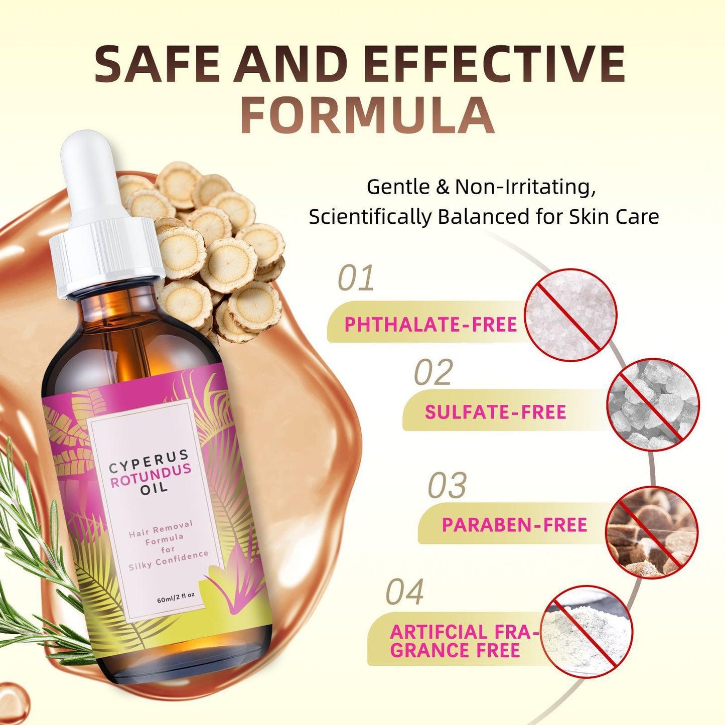 Hair Removal Essence Oil