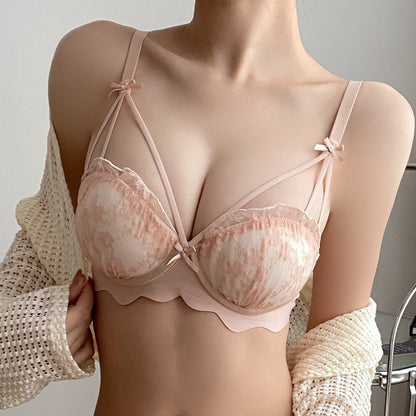 Sexy Lace Adjustable Push-Up Bra Set