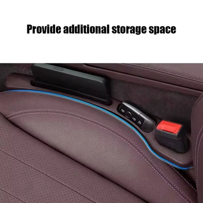 2Pcs Universal Car Seat Gap Plug Strip Side Seam Car Gap Filler Leak Proof Seat Gap Storage Organizer Interior Decoration