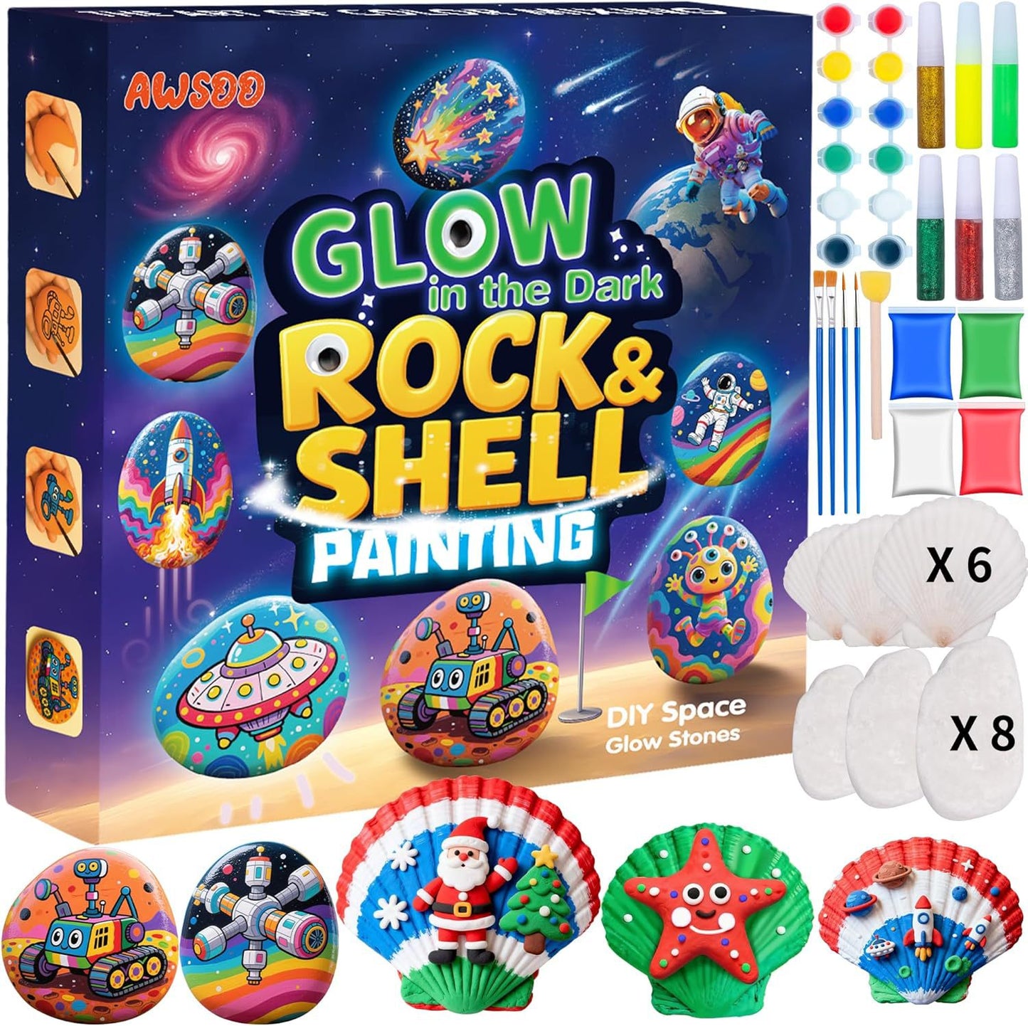 Painted Decorative Stones