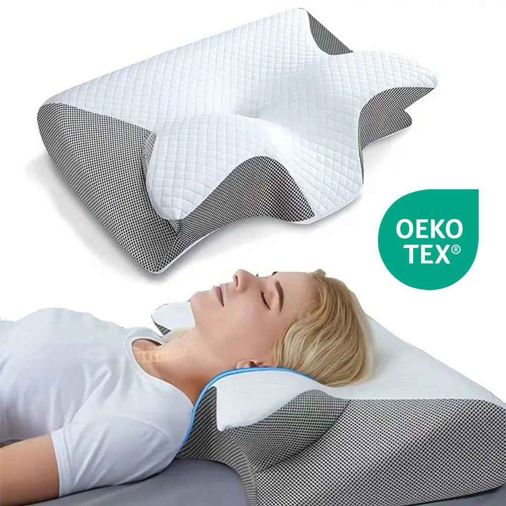 Ergonomic Butterfly Memory Foam Neck Pillow