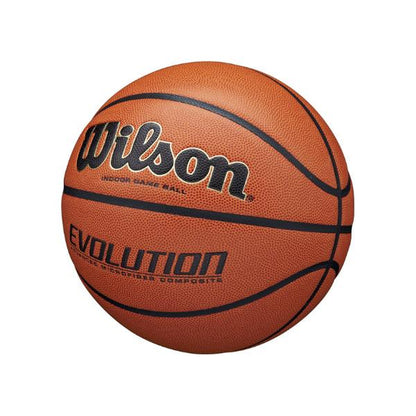 Wilson Evolution Official Game Basketball 29.5" All Seasons Advanced Microfiber Composite Indoor Game Ball