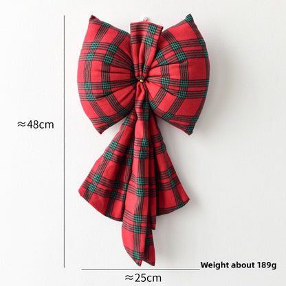 Christmas Bow Christmas Decorations Three-Dimensional