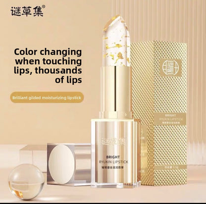 Moisturizing, Moisturizing, Warm-Changing, Transparent Jelly Lipstick