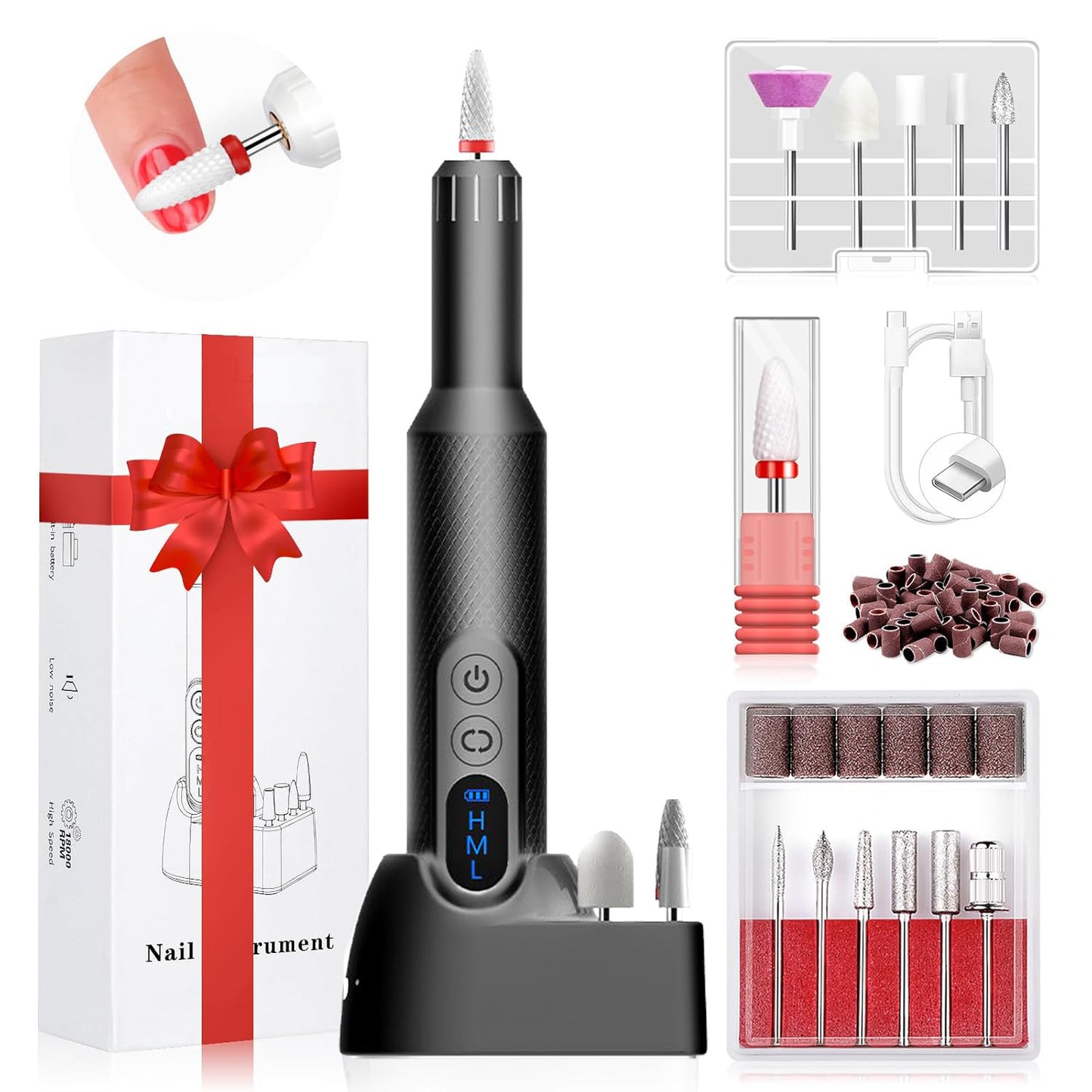 Portable Electric Nail Polishing Machine