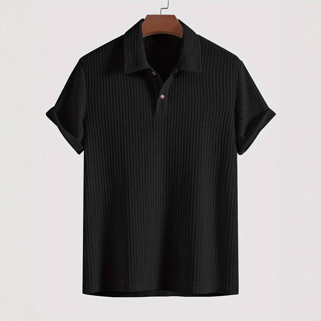 Knitted polo fir
