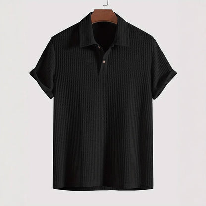 Knitted polo fir