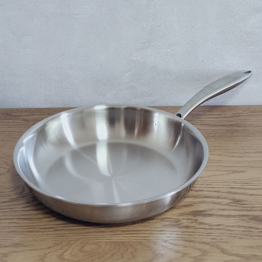 Triple Layer Stainless Steel Frying Pan