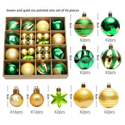Spherical Christmas decorations Christmas tree