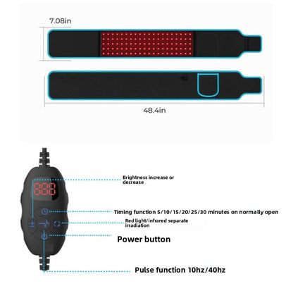 Red light protective belt
