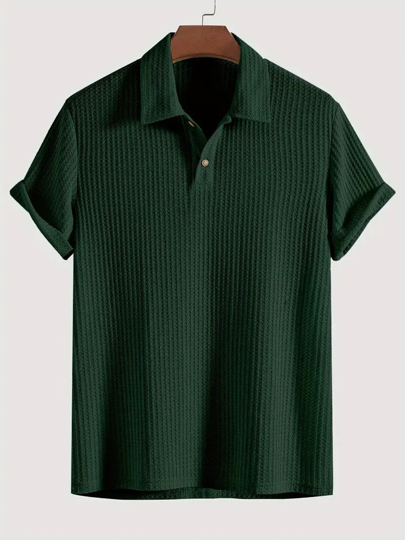Knitted polo fir