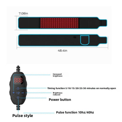 Red light protective belt