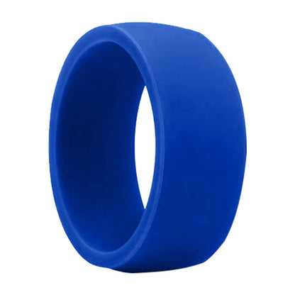 Wide Flat Silicone Sports Ring