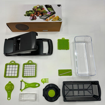 Multifunctional Vegetable Cutter Shredder Slicer Set
