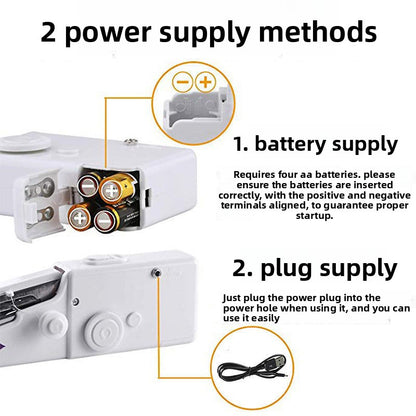 Portable Handheld Electric Sewing Machine