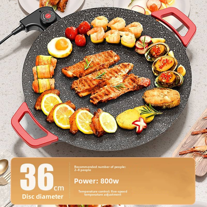 Multifunctional electric baking pan