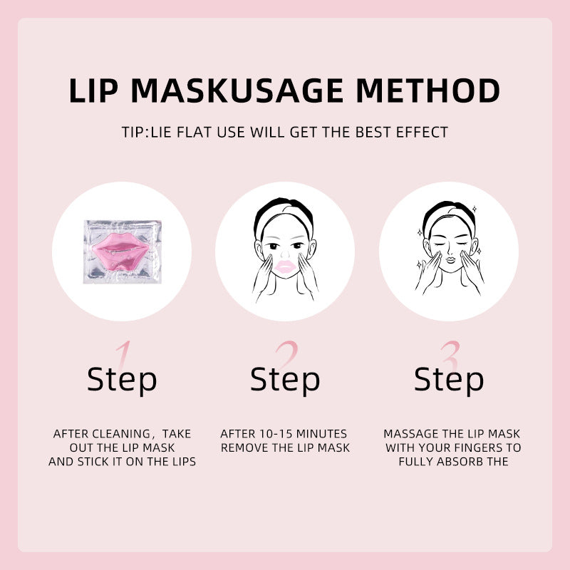 Rose Lip Mask Lip Care Rose Crystal Lip Color Lip Mask