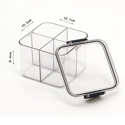 Food-grade plastic thickened transparent storage box