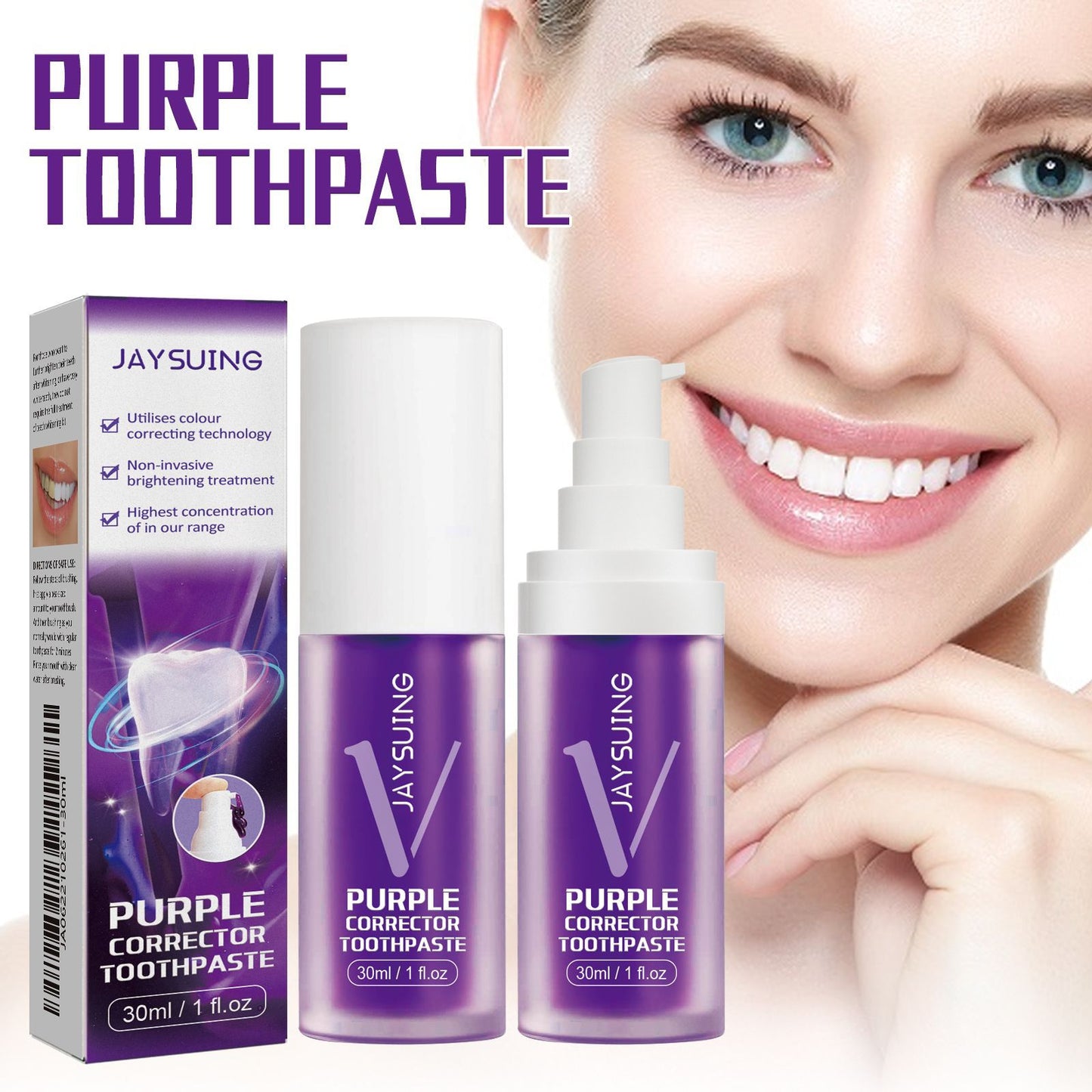 Purple Whitening Toothpaste