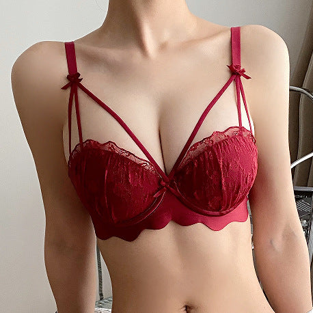 Sexy Lace Adjustable Push-Up Bra Set