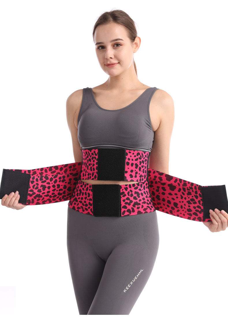 Abdominal tightening fitness belt