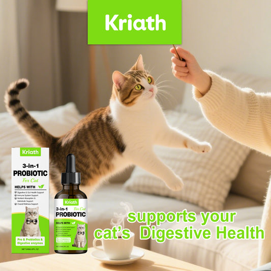 Cat Probiotic Supplement Drops