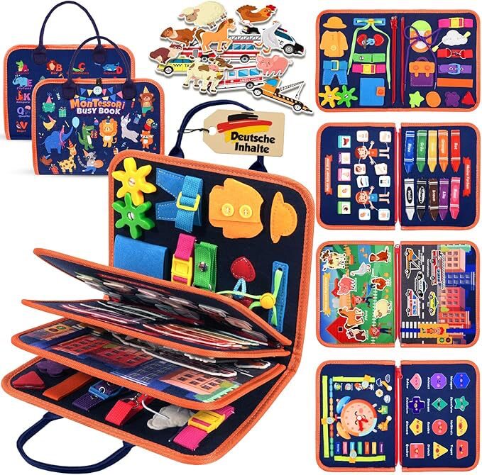 Childrens Educational Felt Learning Board