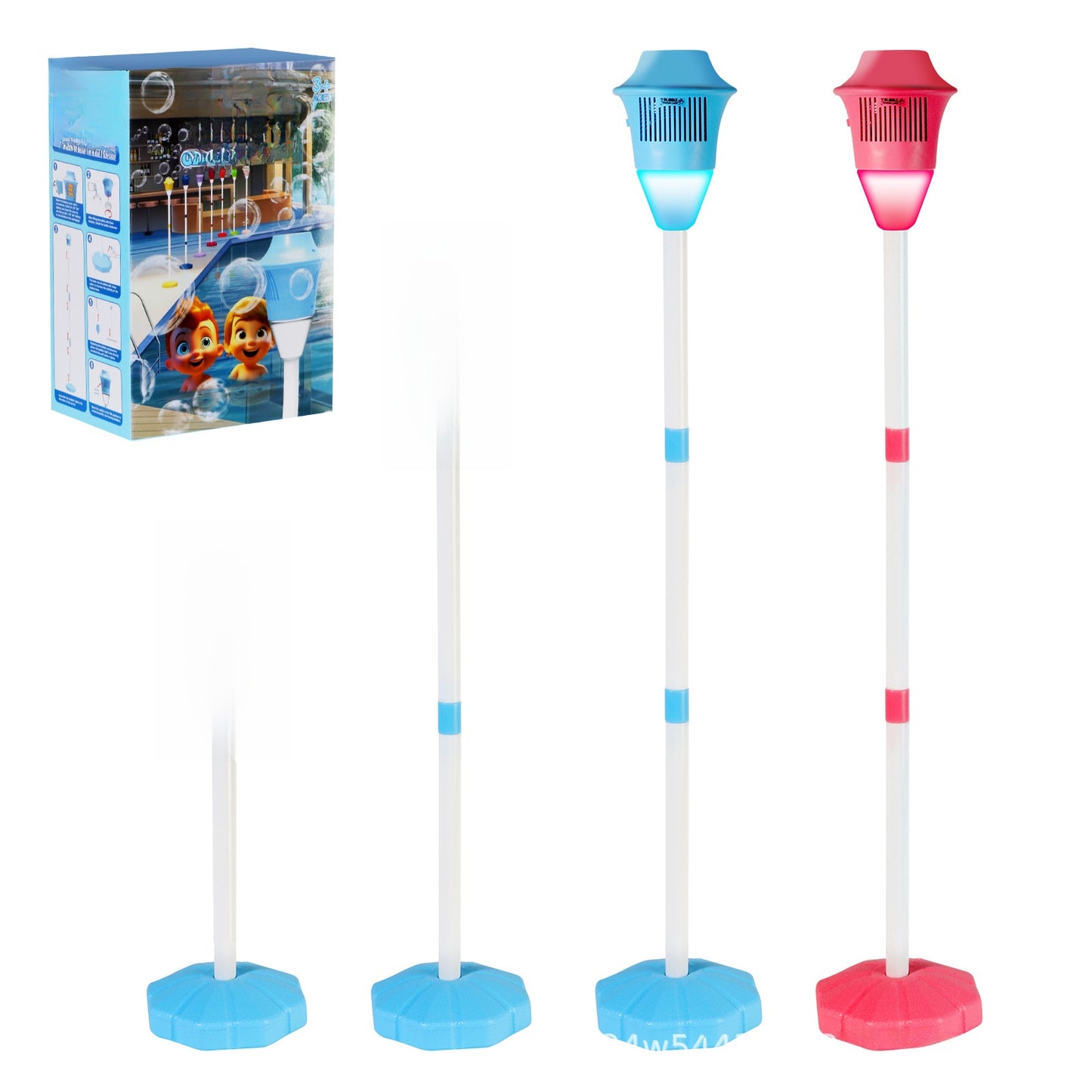 Automatic LED Bubble Blowing Machine for Outdoor Garden