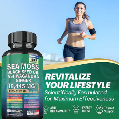 Black Seaweed Dietary Capsules