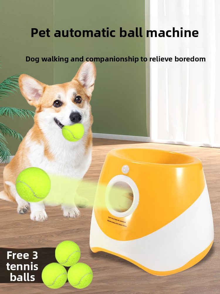 Automatic Dog Ball Launcher with Tennis Balls