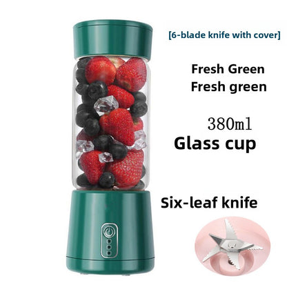 Portable rechargeable mini juicer cup