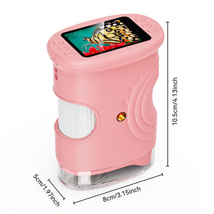 Handheld Digital Microscope for Children Educational Use