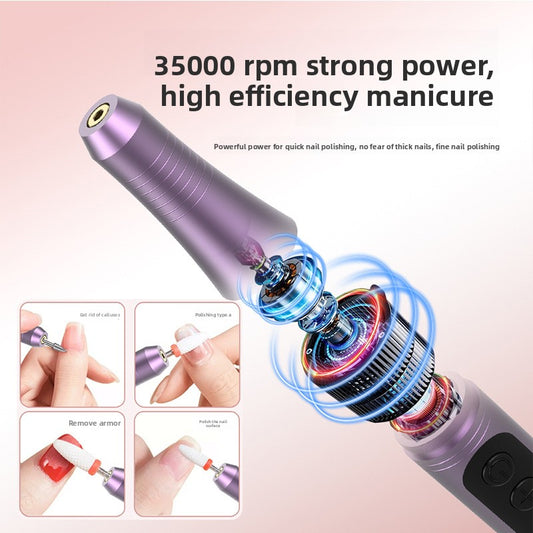 Portable Electric Nail Polishing Machine