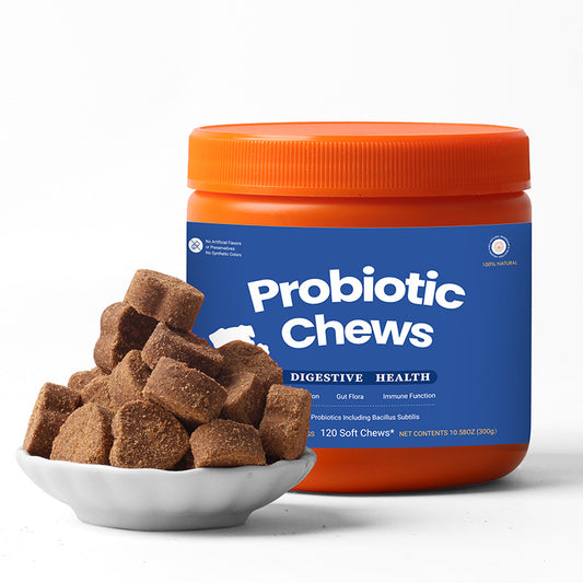 Pet Probiotics Chewables for Dogs and Cats