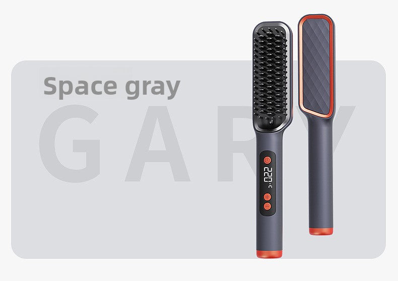 Lcd Hair Straightening Comb