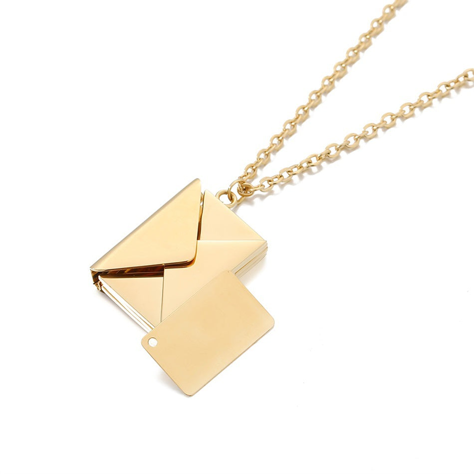 Envelope Necklace
