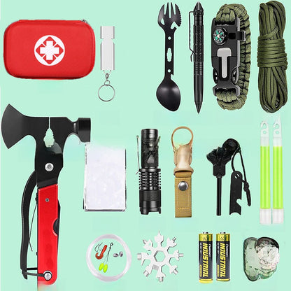 Multi-Function Outdoor Survival Tool Set