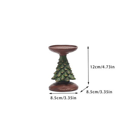 Christmas Tree Candle Holder Decor