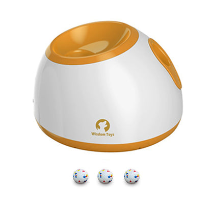 Pet dog toy ball machine