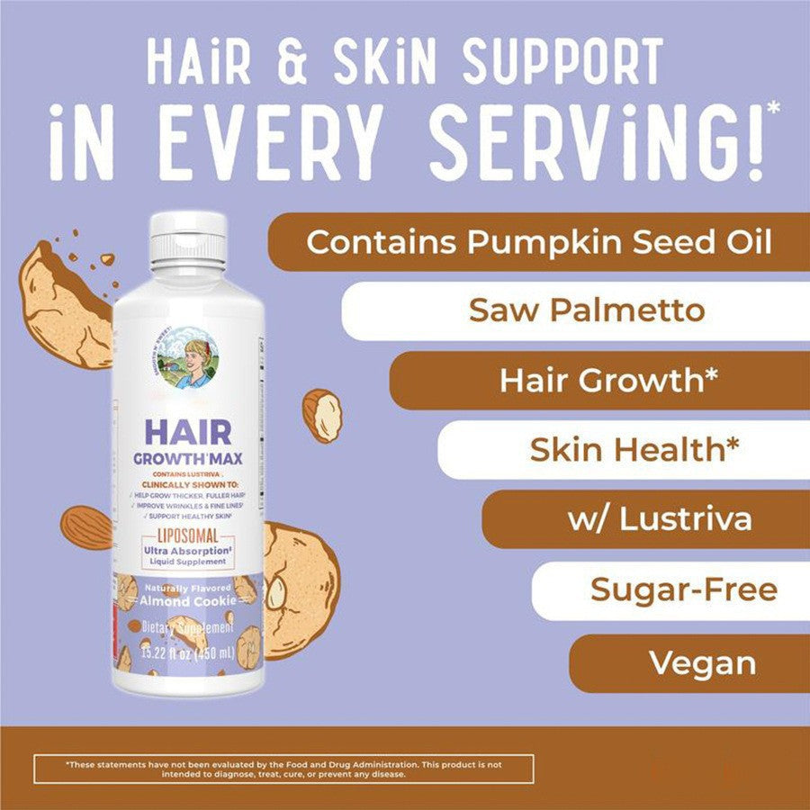 Hair Growth MAX Liposomal Hair Vitamin Drops