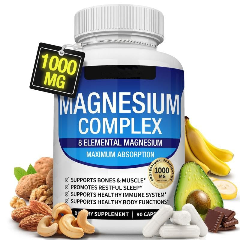 Magnesium compound capsules