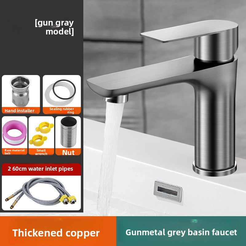 Copper Washbasin Faucet