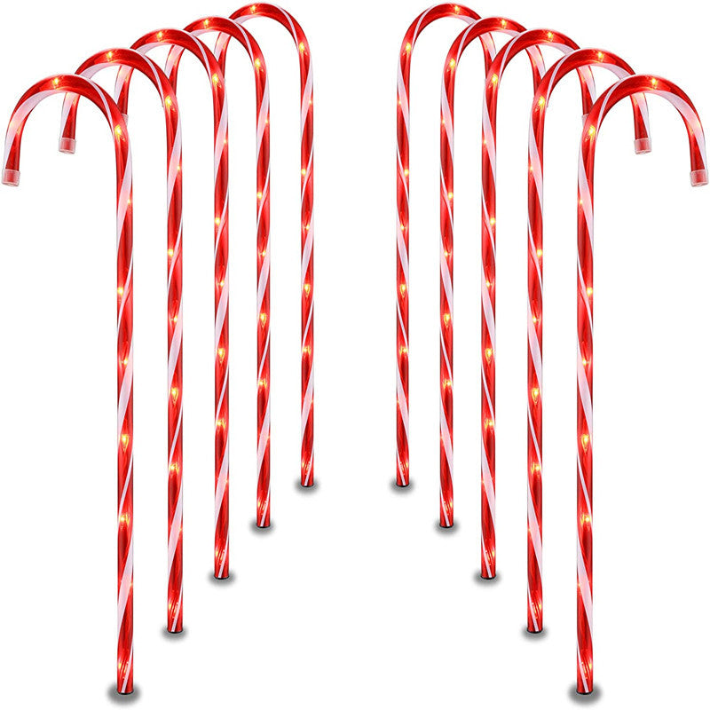 Sleep Bluetooth Cane Christmas Lights for Garden Decoration