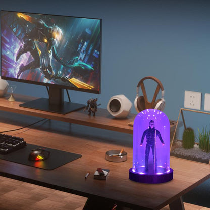 【Faddishdeal】Horror Movie Collection Lamp, Home Decoration Table Lamp, Holiday Ambience Desktop Ornament, Halloween Unique Gift and Decoration.
