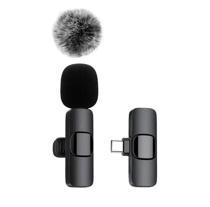 Wireless Lapel Microphone with Bluetooth